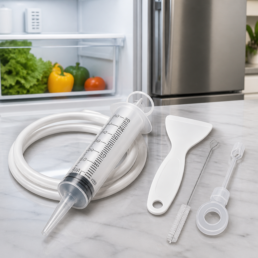 DrainEase™ — End Fridge Leaks and Stale Smells for Good