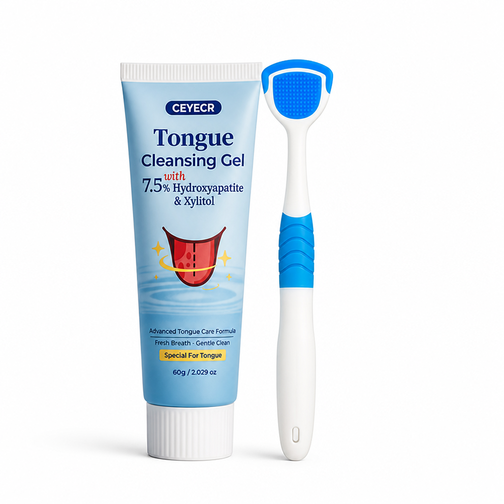 Gentle Breath-Freshening Tongue Cleaning Gel (With Brush)
