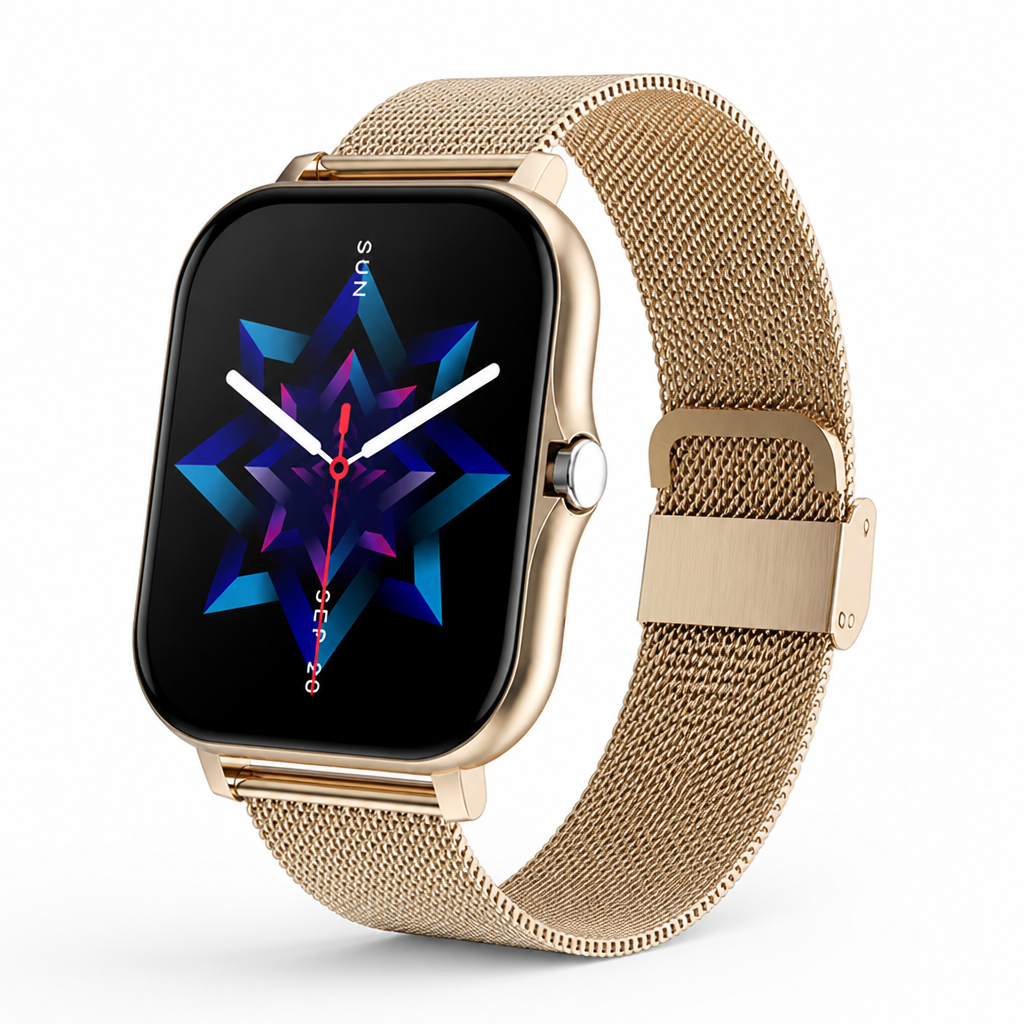 1.83" HD Touchscreen Bluetooth Calling & Health Tracking Smartwatch