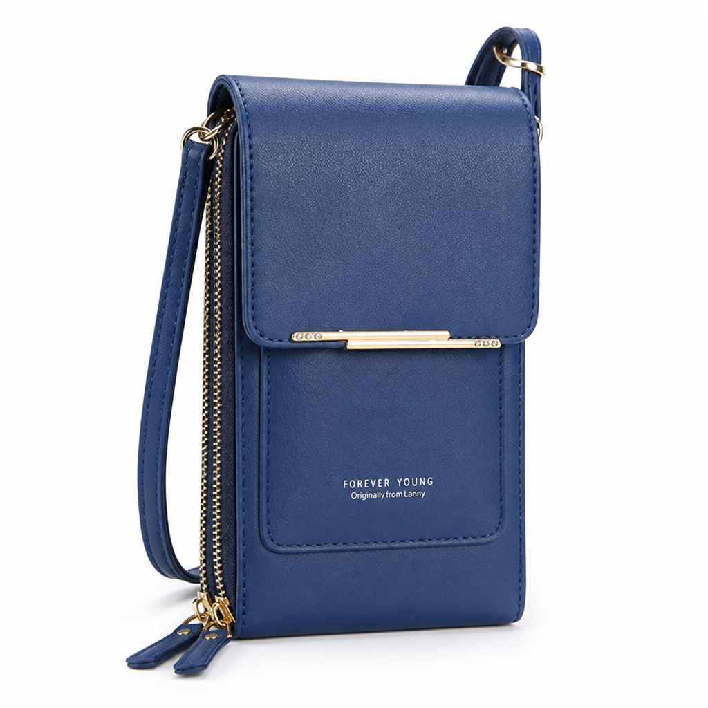 Touchscreen Rear-Pocket Convertible Crossbody Phone Bag