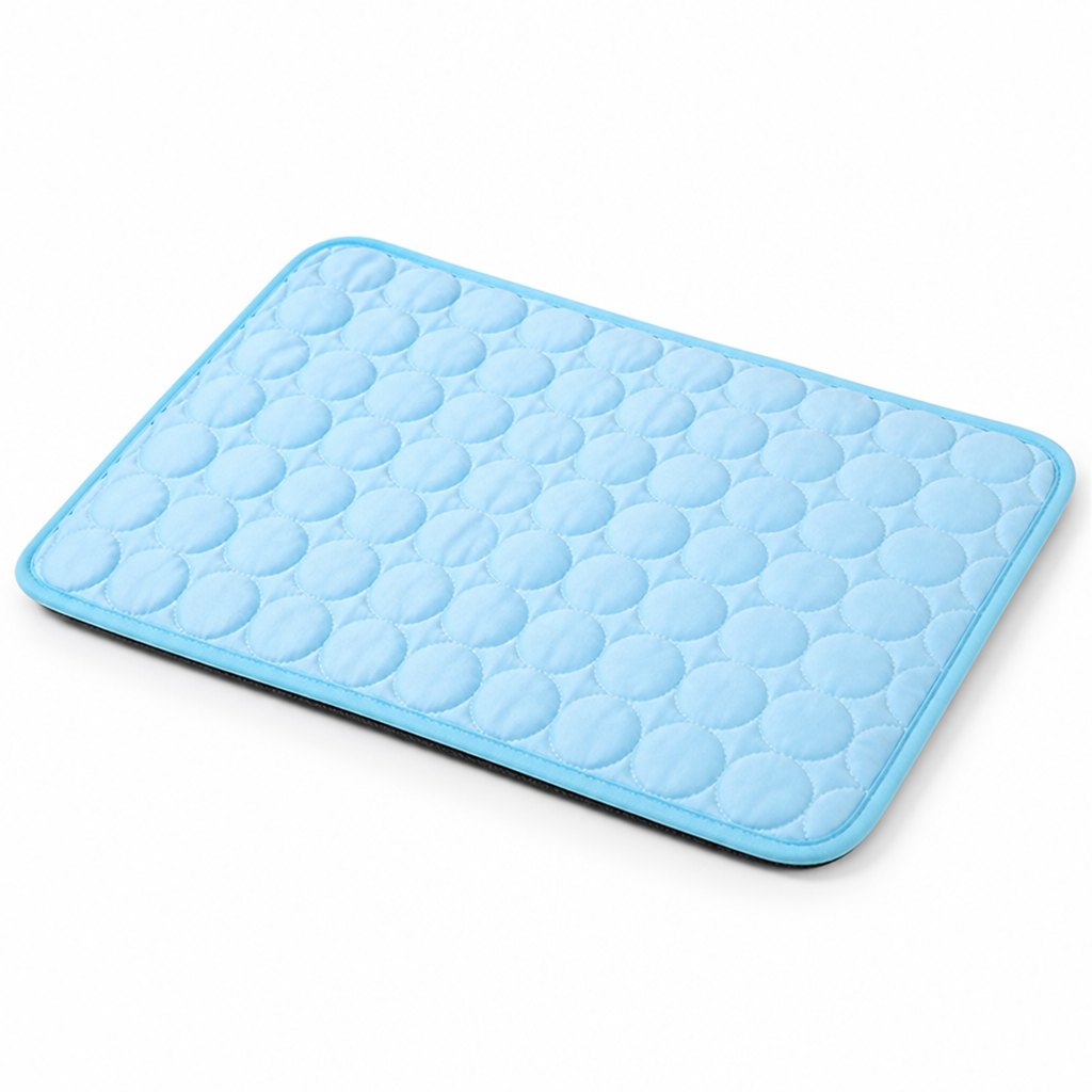 Rapid Self-Cooling Plush Pet Cooling Mat