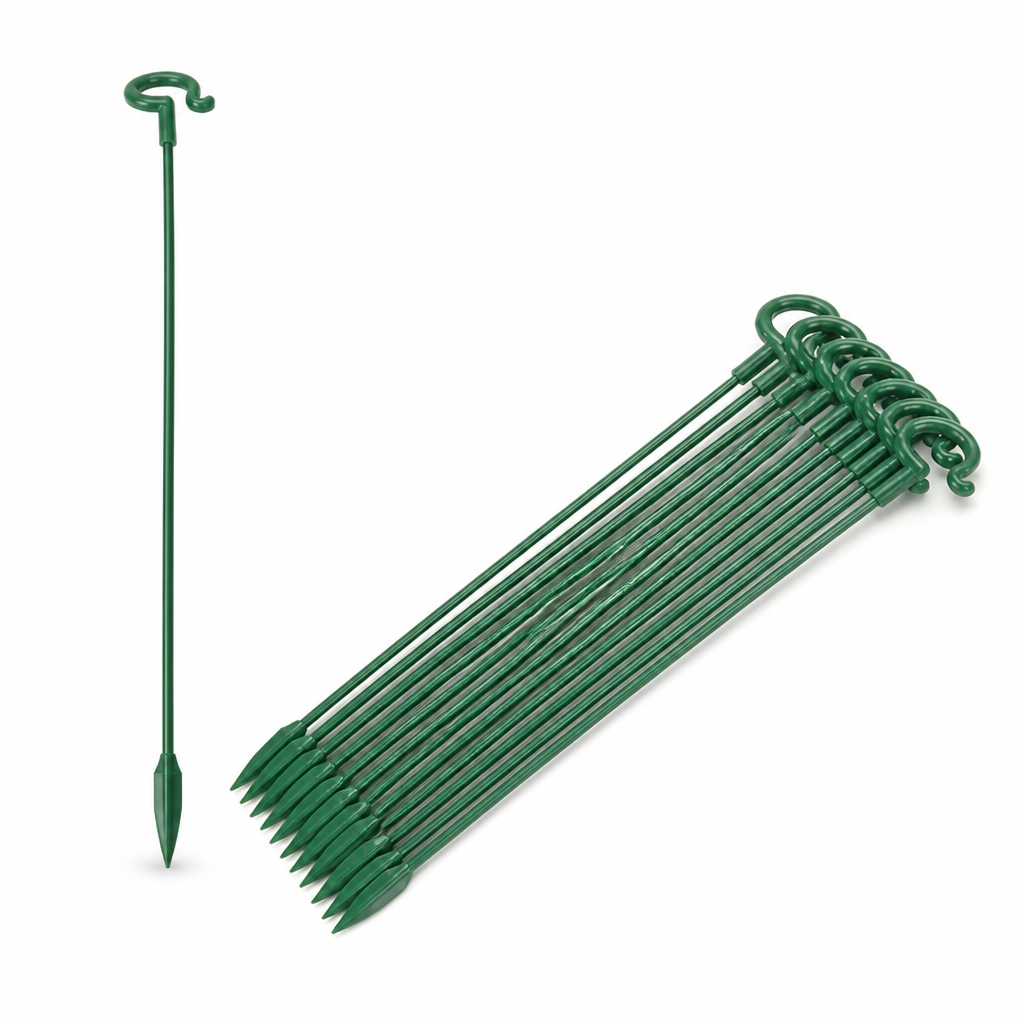 Weatherproof & Tool-Free Plant Support Rods (20-Pack)