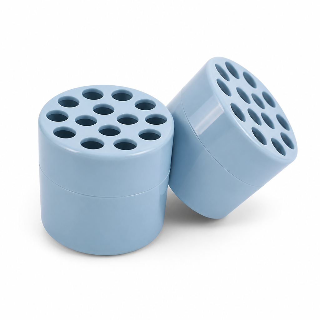 Stable Spiral Multi-Channel Flower Stem Holder (Set of 2)