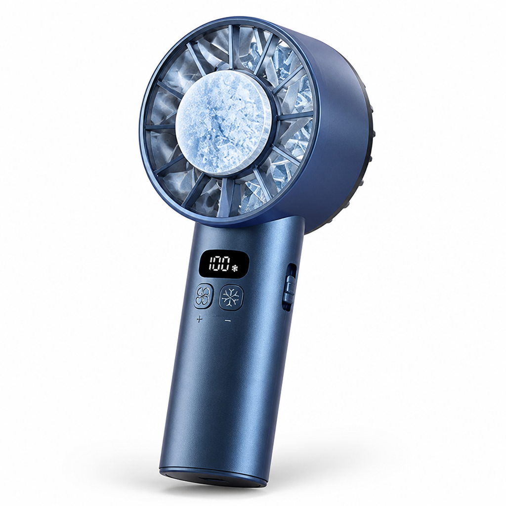 5200mAh Rechargeable 3-In-1 Mist Handheld Fan