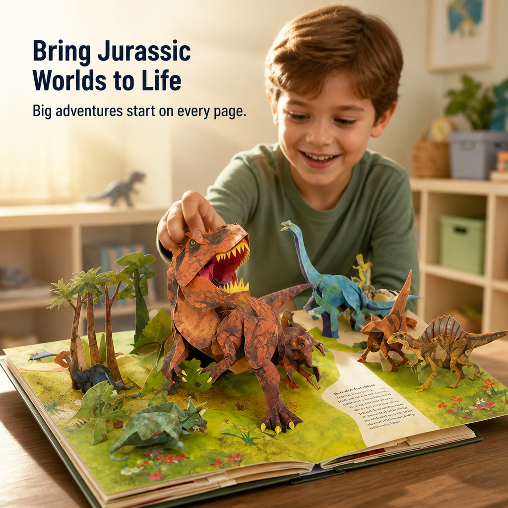JurassicRoar™ — Ignite Your Child’s Imagination with Explosive 3D Dinosaur Adventures