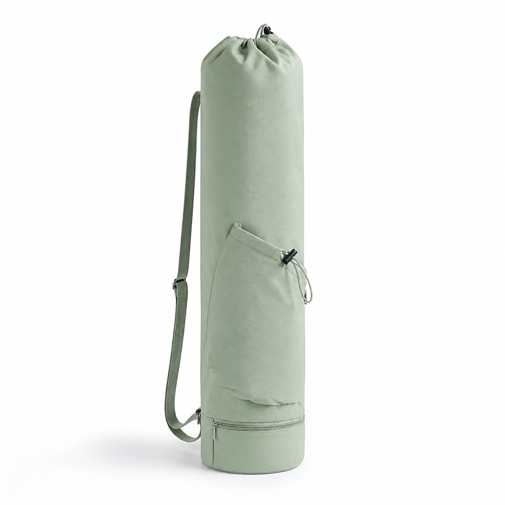 Water-Resistant Wet Pocket Yoga Mat Bag (Adjustable Strap)
