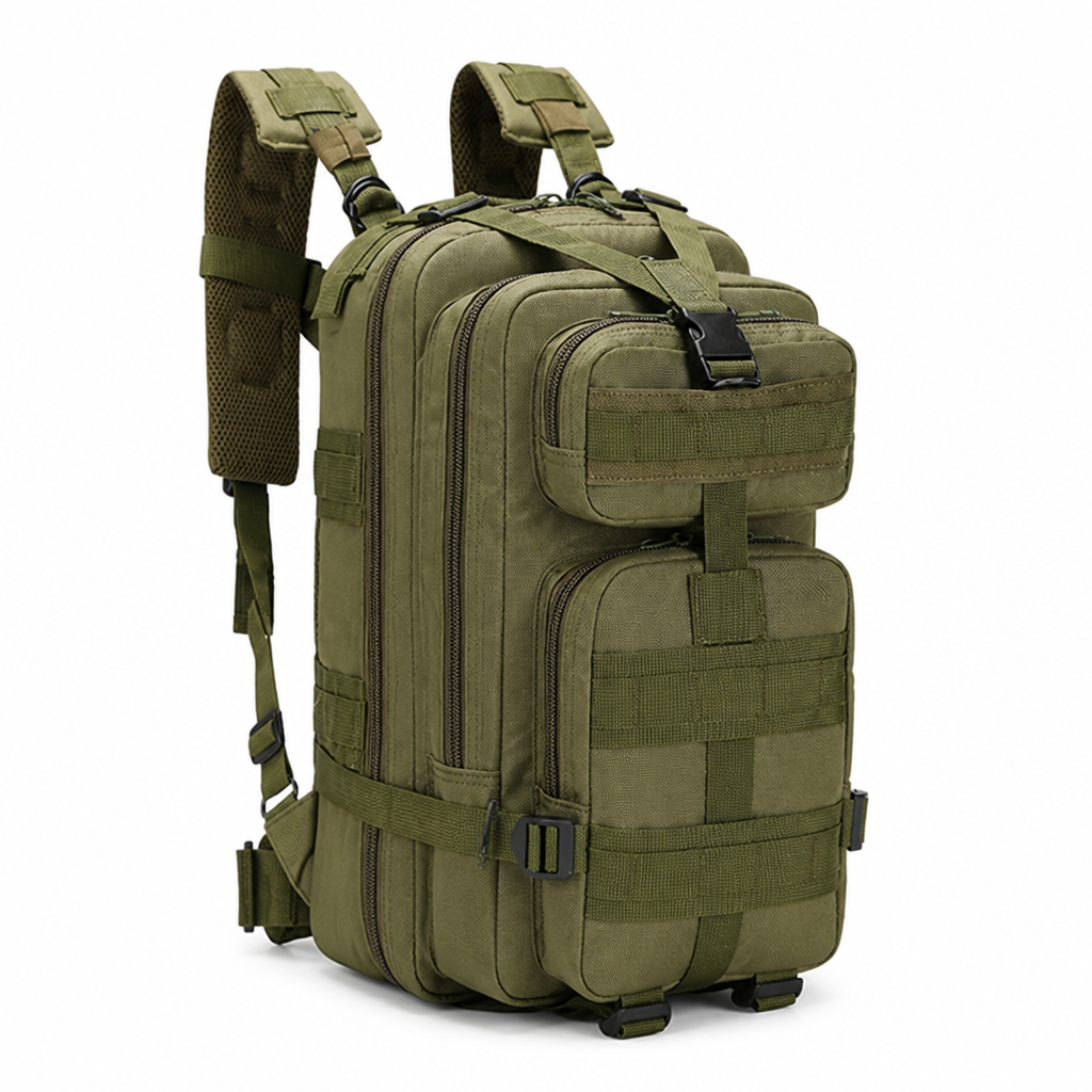 Durable Nylon MOLLE Tactical Backpack (30L)