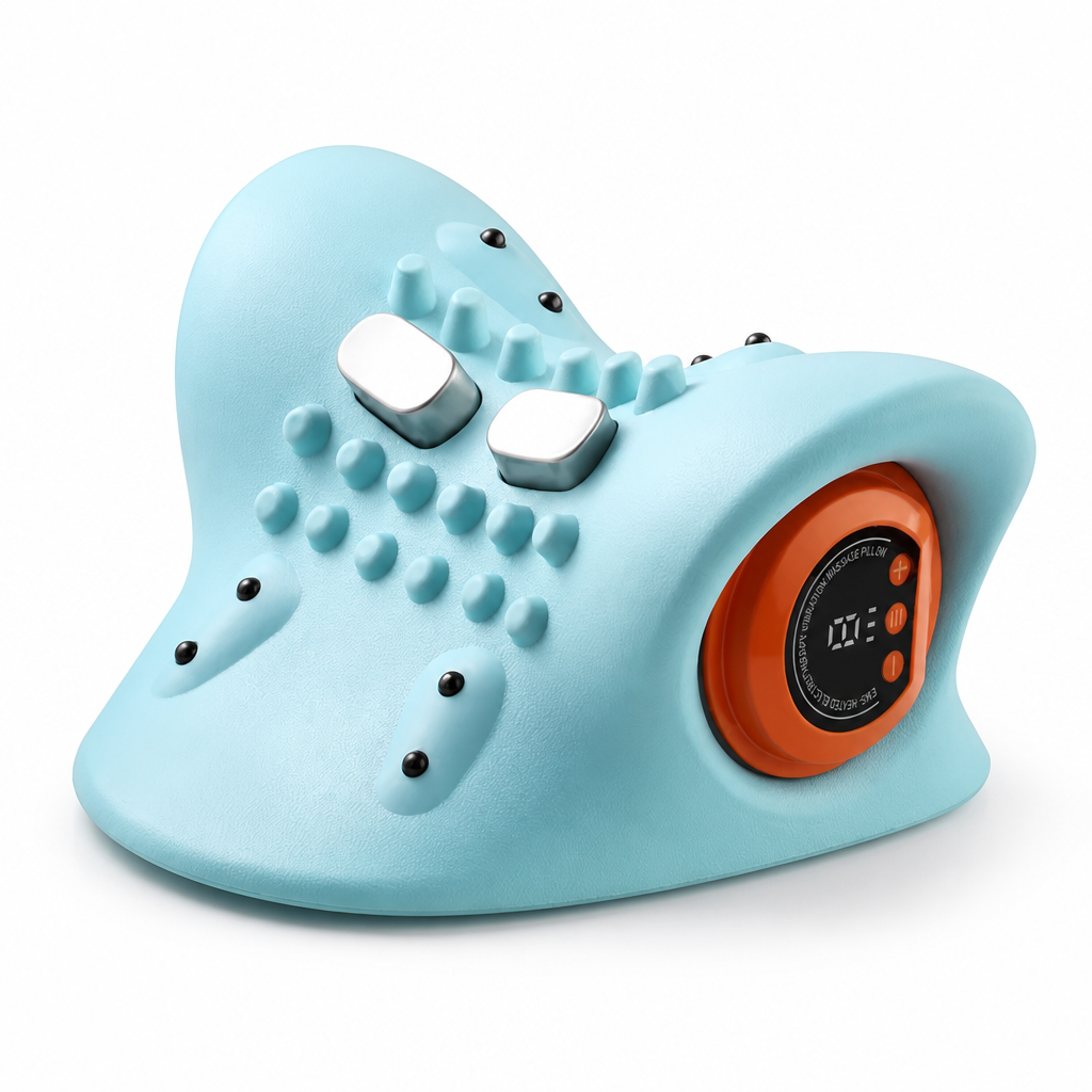 Heat & Pulse Rechargeable Neck Massager