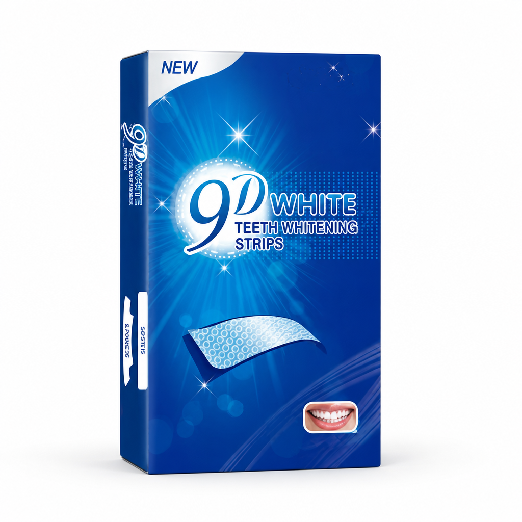 9D Contour Paraben-Free Teeth Whitening Strips (56 Pcs)