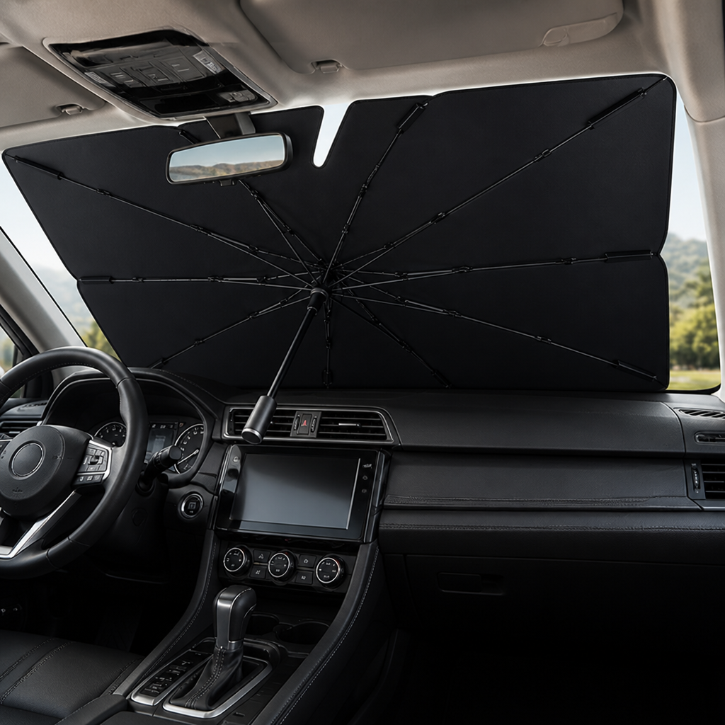 SolarVeil™ — Step Into Instant Cool and Shield Your Car from Sun Damage
