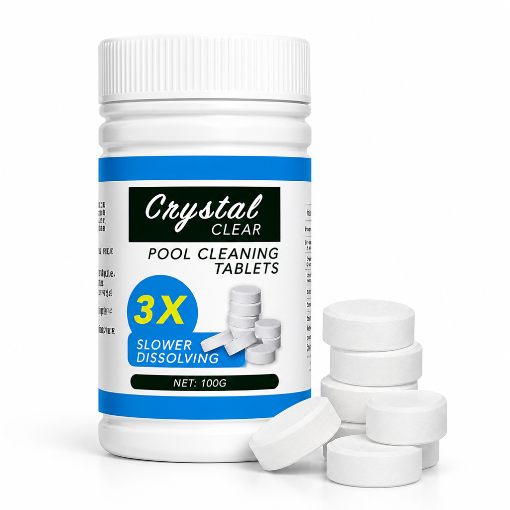 Powerful Bacterial Protection & Weekly-Dosing Pool Cleaning Tablets (50-Count)