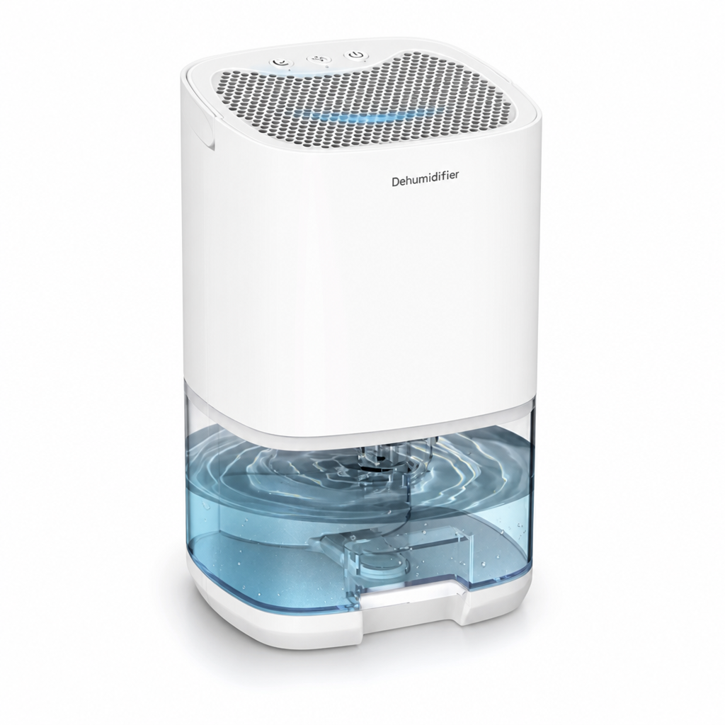 Quiet 2-in-1 Dehumidifier & Air Purifier (Auto Shut-Off)