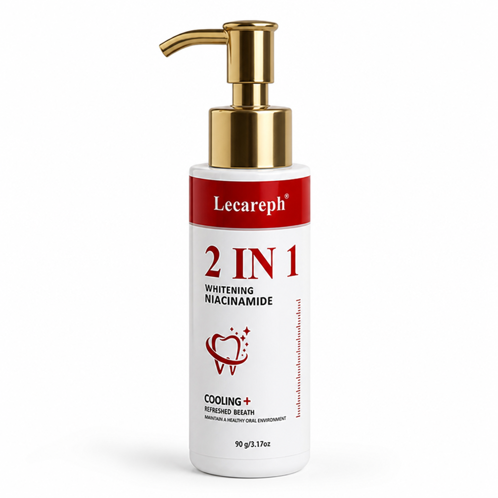 Niacinamide & Hydroxyapatite Whitening Toothpaste (Pump Dispenser)