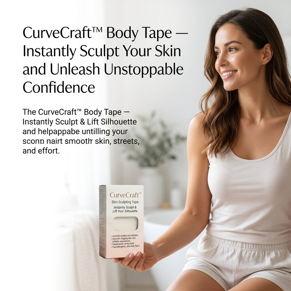 CurveCraft™ — Lift, Firm & Smooth Loose Skin in Seconds, No Shapewear or Surgery