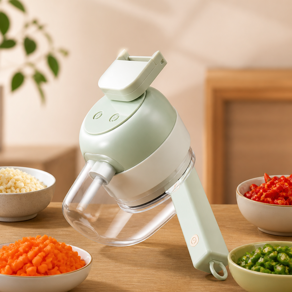 SliceStream™ — Cut Prep Time, Clear Counter Clutter, and Cook with Joy Every Day