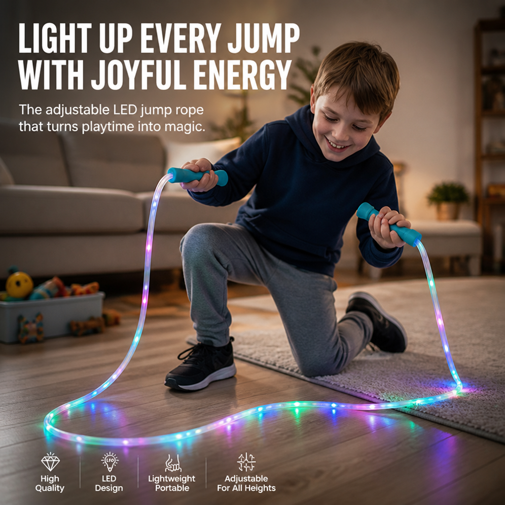 LumaLeap™ — Light Up Every Jump with Joyful Energy and Perfect Fit