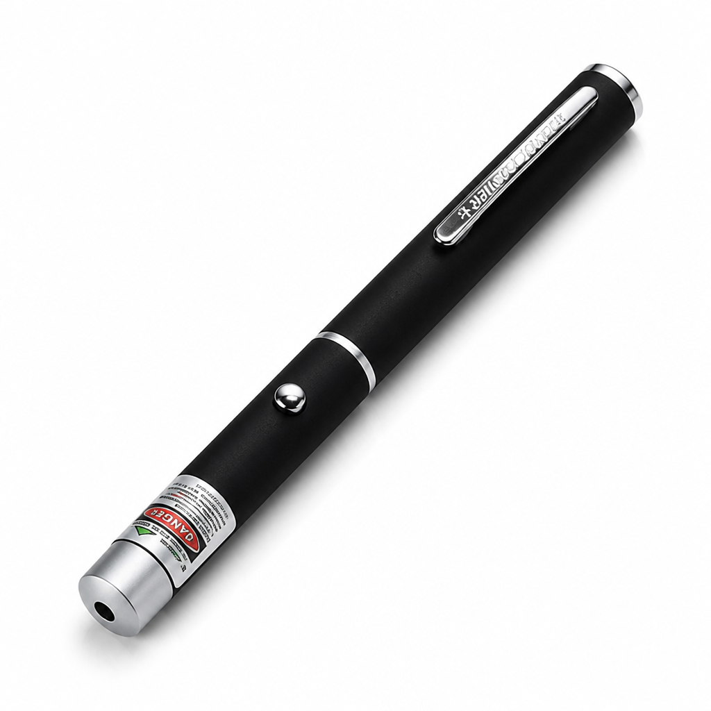 Multi-Color Long-Range Copper & Aluminum Laser Pointer