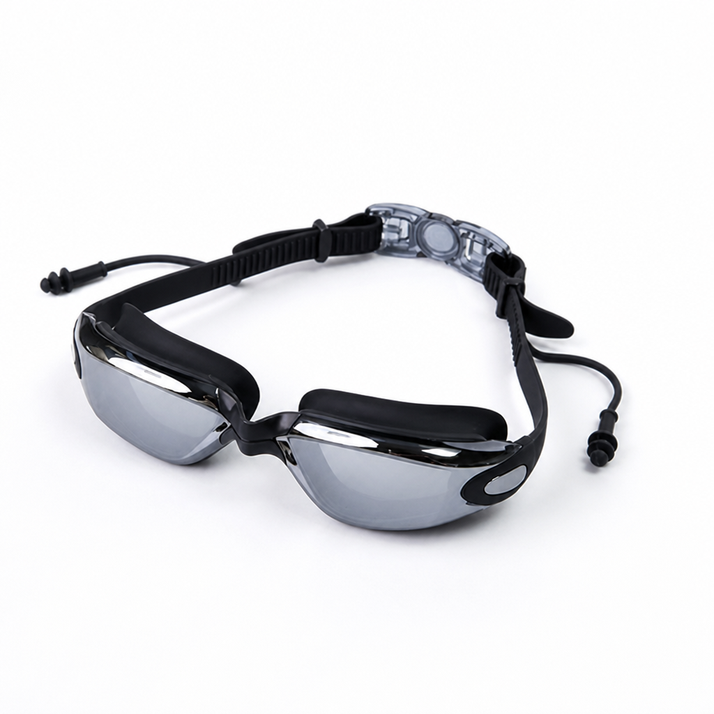 Anti-Fog & UV-Protected Swimming Goggles (Adjustable Strap)