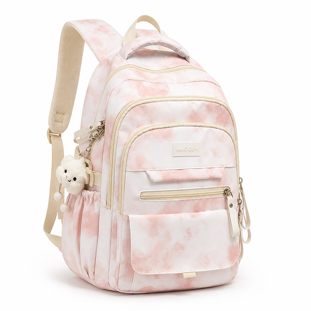 Large-Capacity Multi-Pocket Backpack (Laptop Compartment)