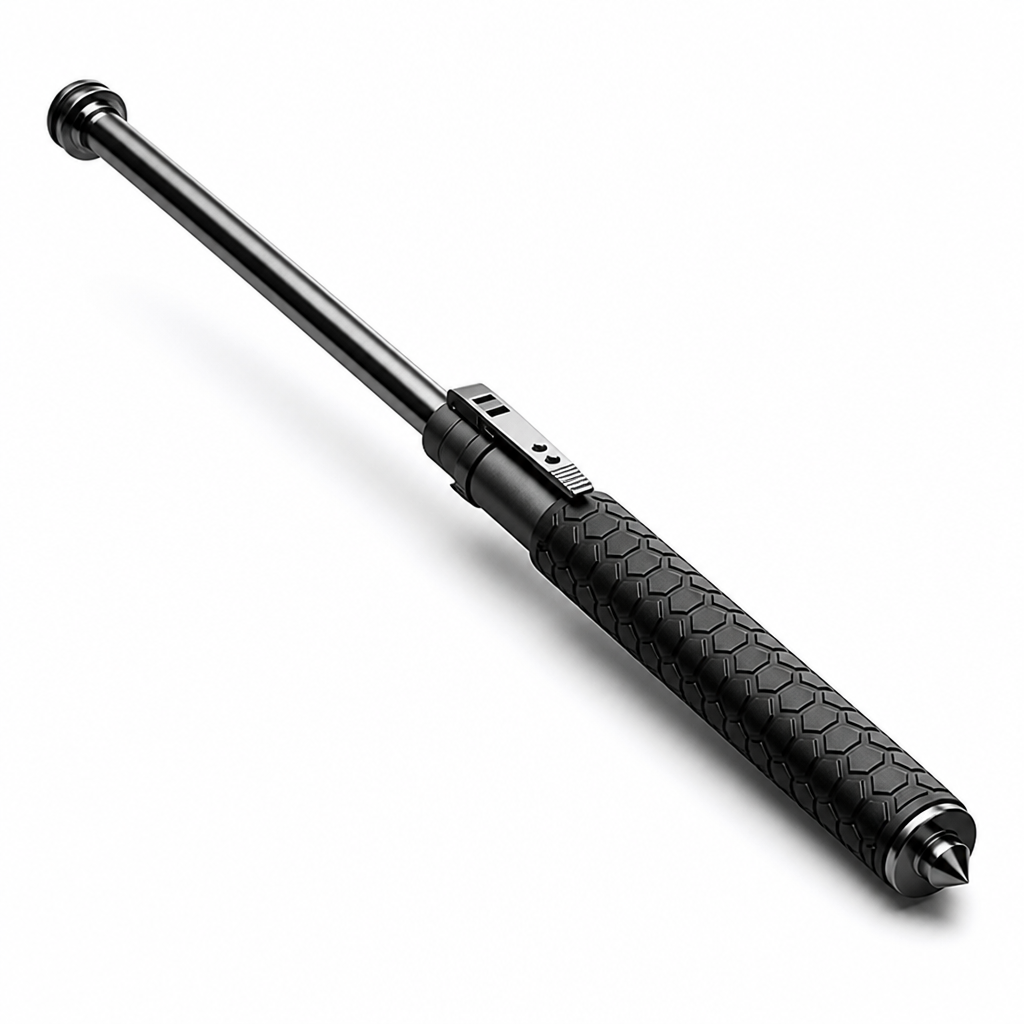 Auto-Unfold Aluminum Self-Defense Trekking Pole