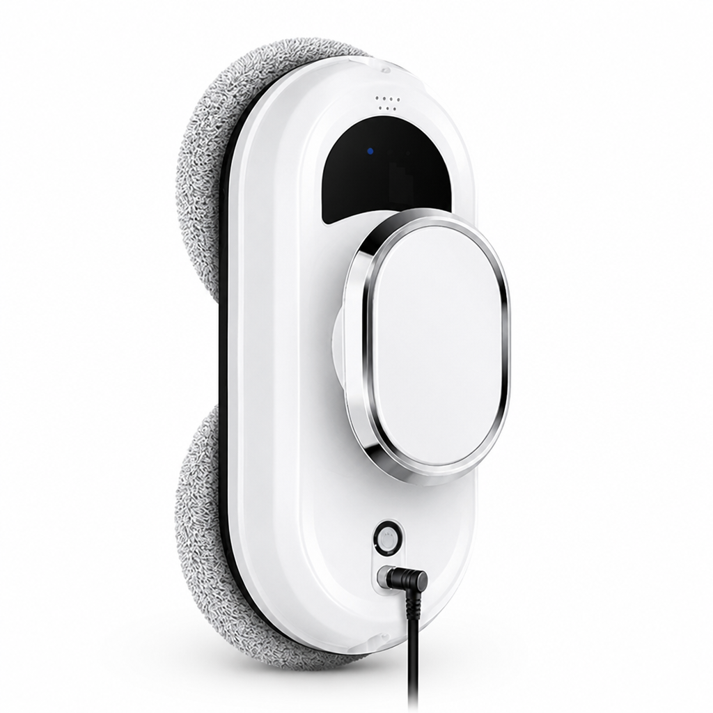Strong Suction Integrated Spray Robotic Window Cleaner