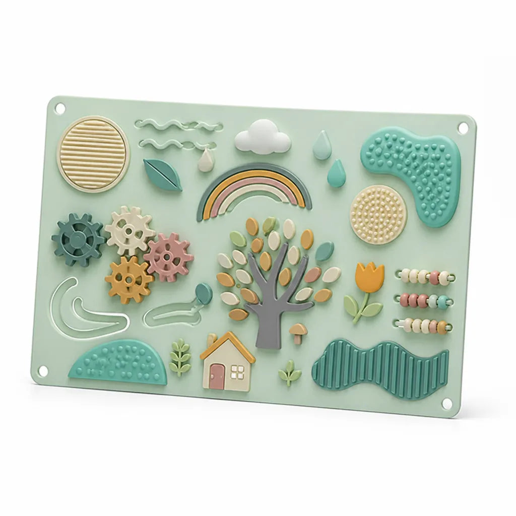 Illustrated Portable Kids Interactive Game Board