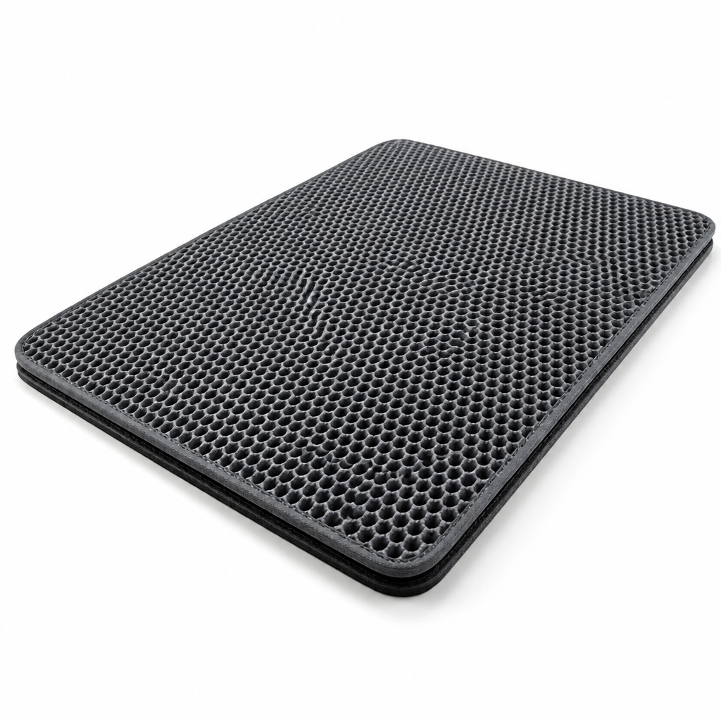 Dual-Layer Waterproof & Non-Slip Cat Litter Mat