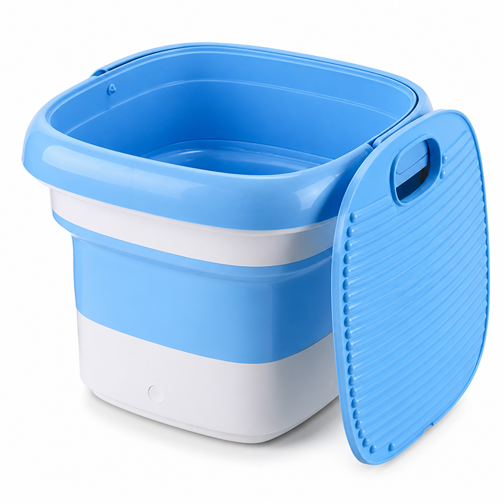 Foldable Wash & Spin Mini Washing Machine