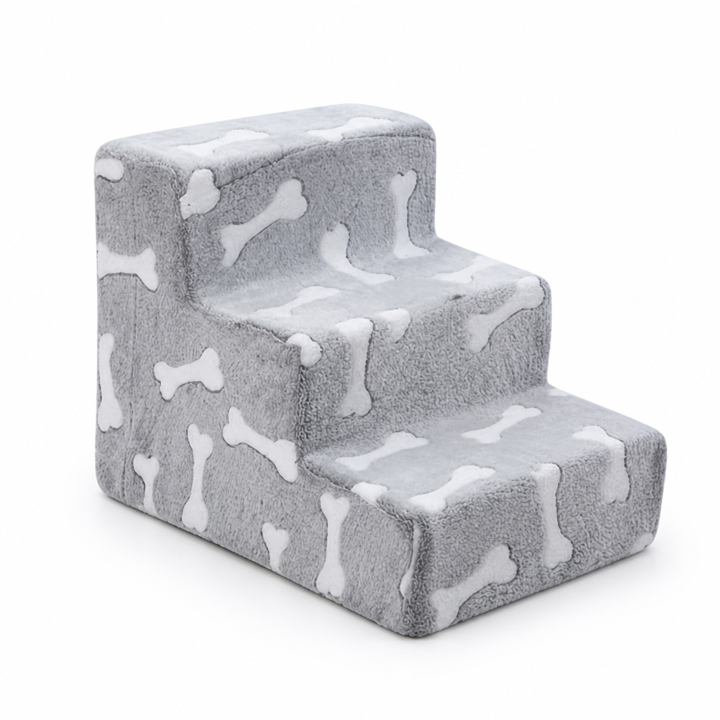Non-Slip High-Density Foam Orthopedic Pet Stairs (Three-Step)