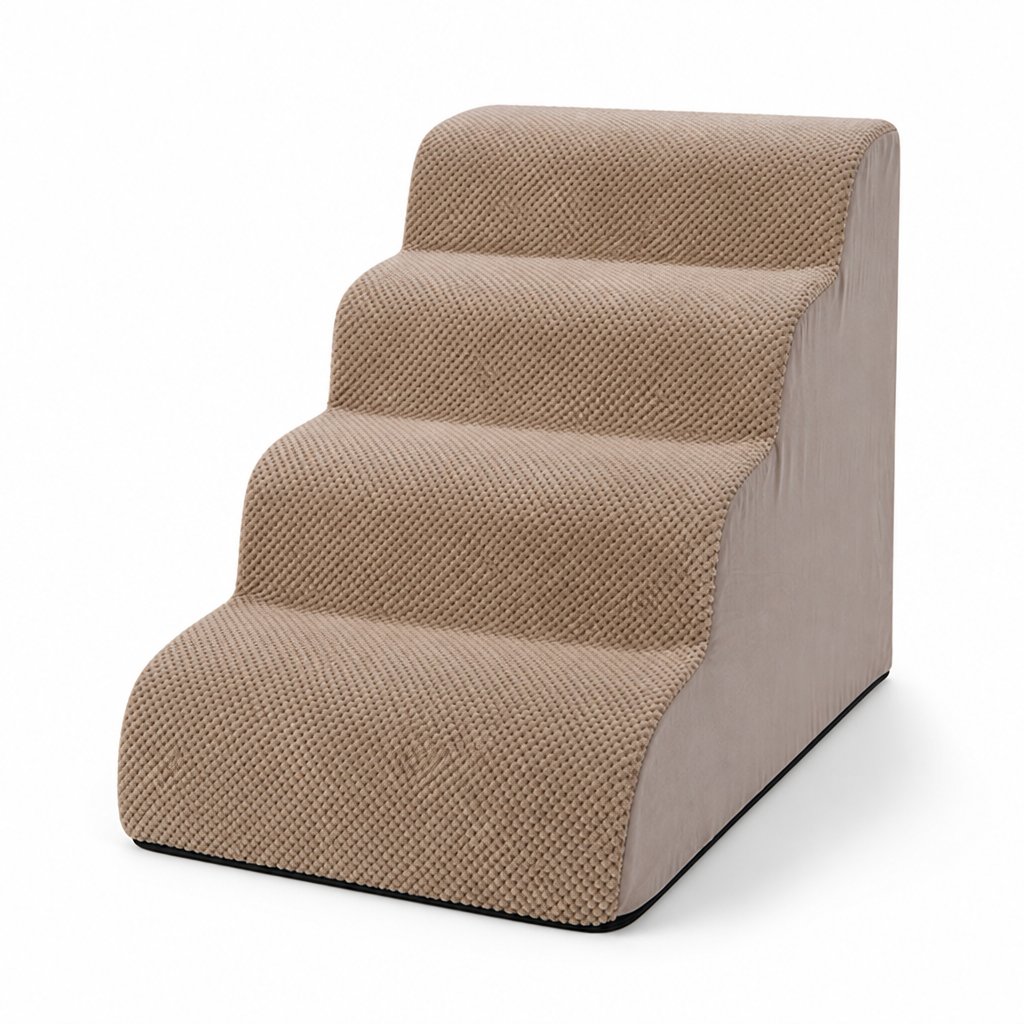 Non-Slip Cushioned Pet Stairs (Removable Washable Cover)