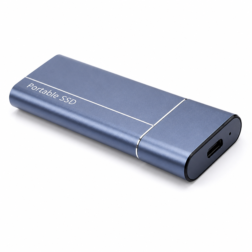 Aluminum High-Speed USB-C Portable SSD (Up to 30TB)