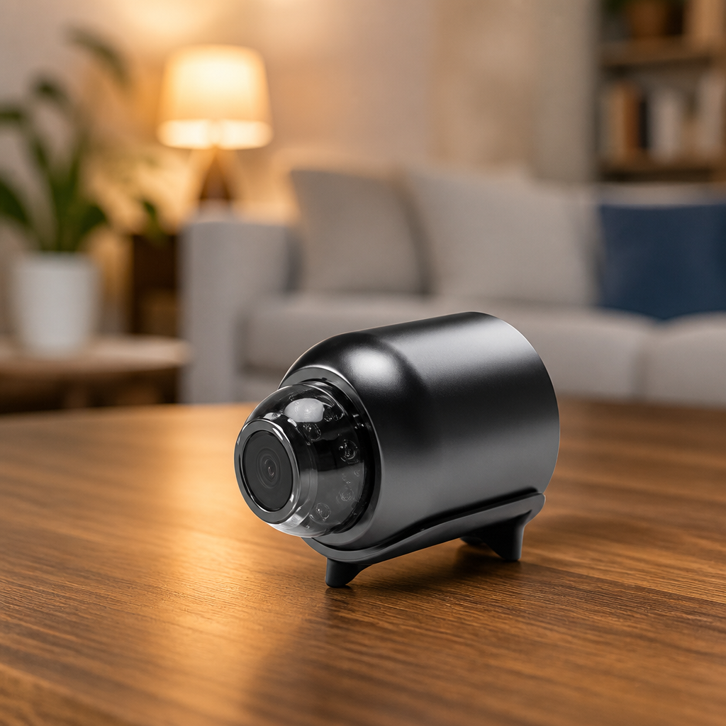 VigilLens™ Mini — Total Peace of Mind with Every Sharp, Silent Watch