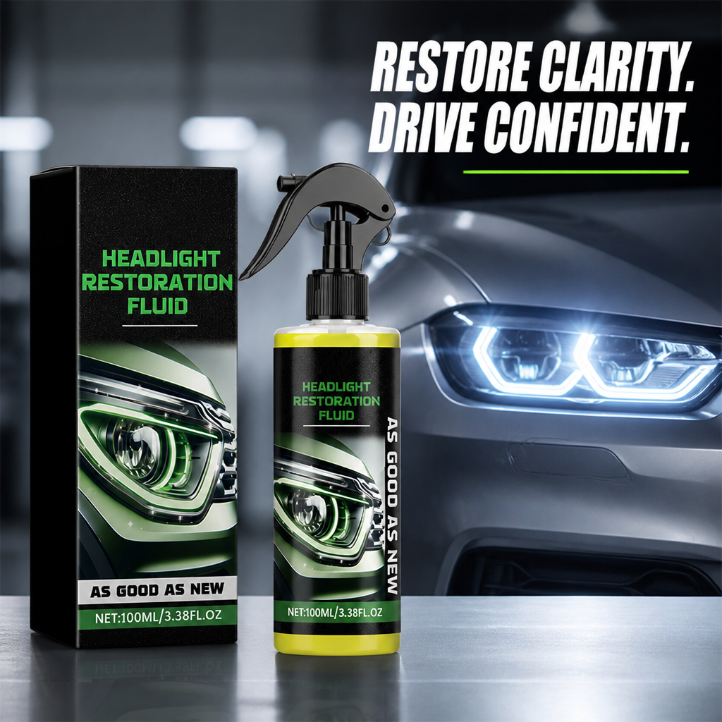 RadianceRush™ — Restore Stunning Headlights That Command Safety and Confidence Every Night