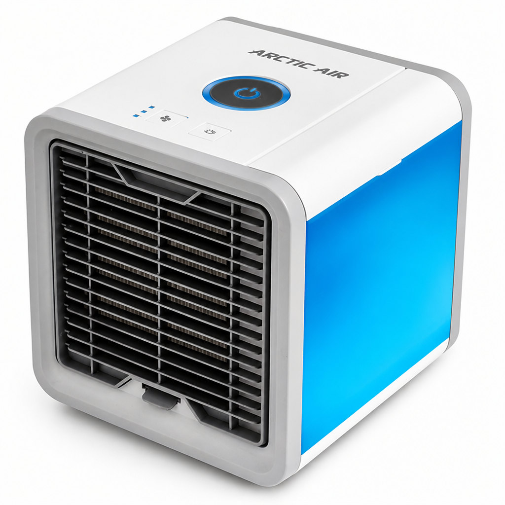 USB-Powered 3-in-1 Air Cooler, Humidifier & Purifier