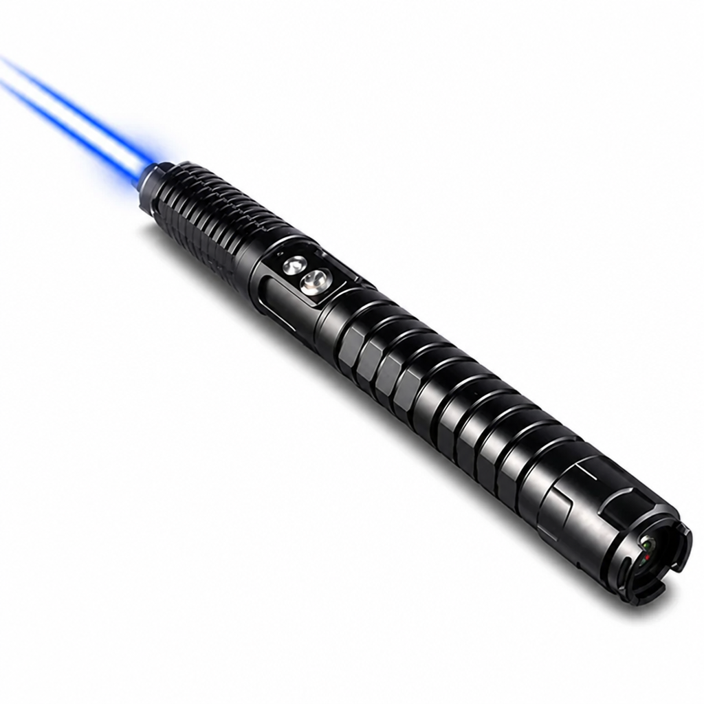 Compact Adjustable Focus & Fire-Starting Tactical Laser Torch