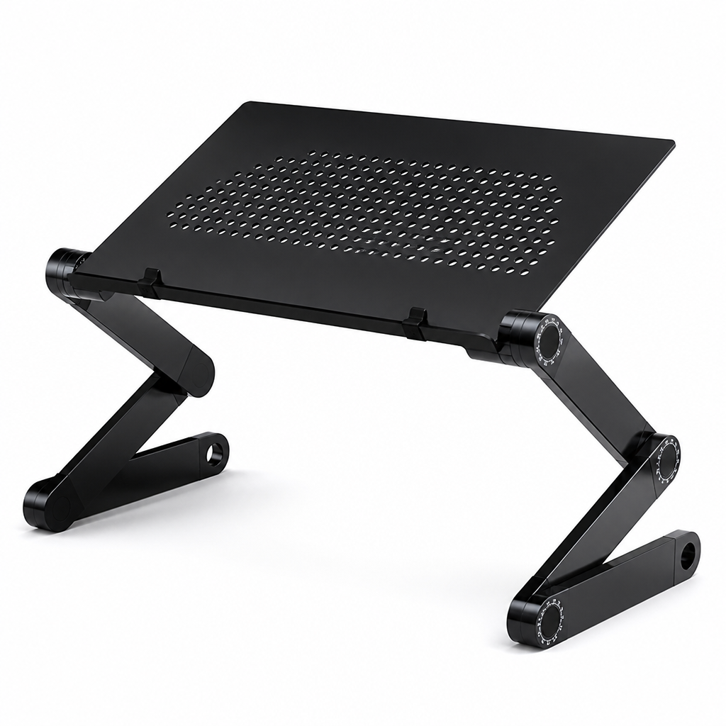 Adjustable Ventilated Aluminum Laptop Stand (Foldable)