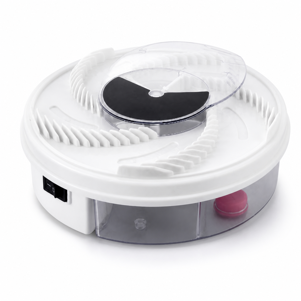 USB-Powered Silent Chemical-Free Fly Trap (Removable Catch Cup)