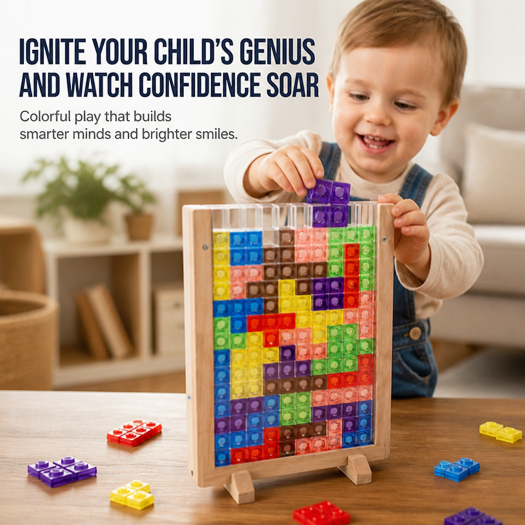 BrilliaBlocks™ 3D Puzzle — Ignite Your Child’s Genius and Watch Confidence Soar