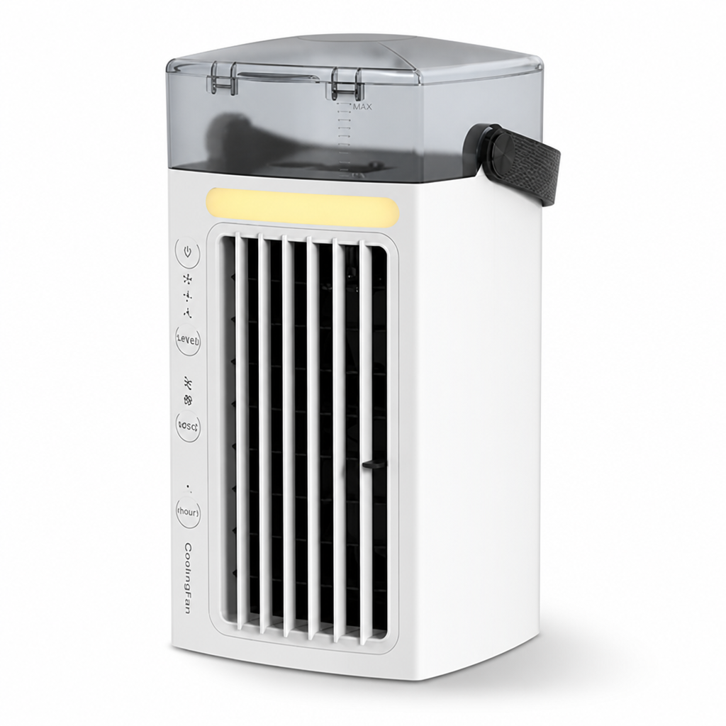 Ultra-Lightweight Geometric Mini Air Cooler