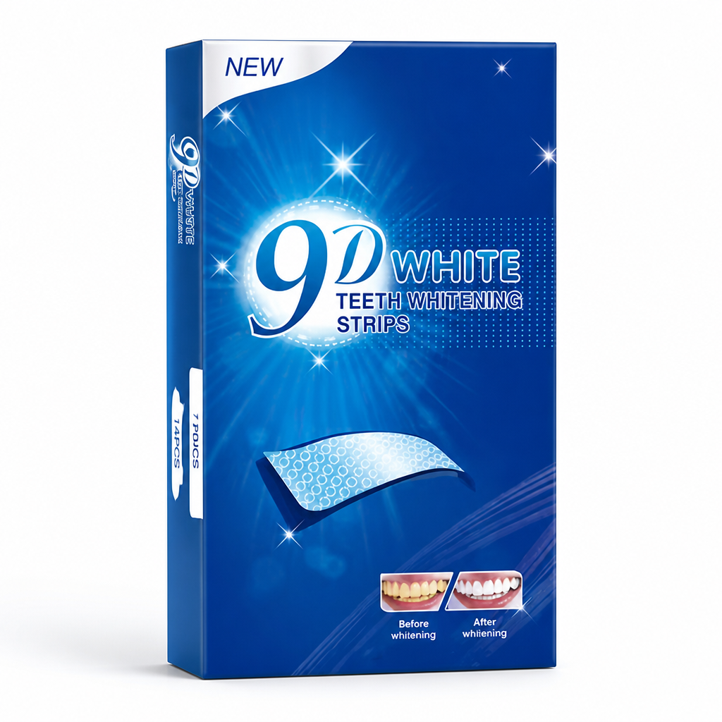 Gentle 9D Teeth Whitening Strips (14 Pieces)