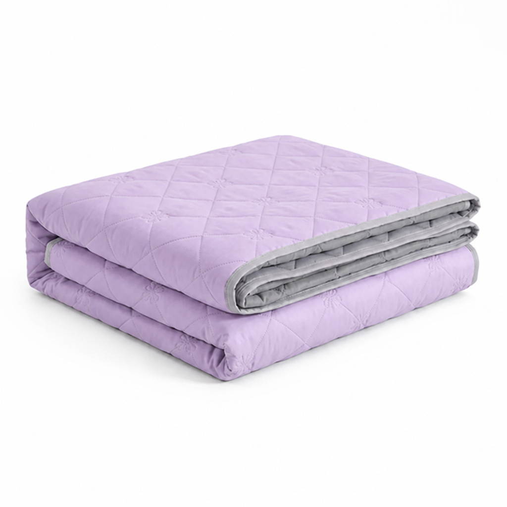 Breathable Cooling Diamond-Quilted Blanket