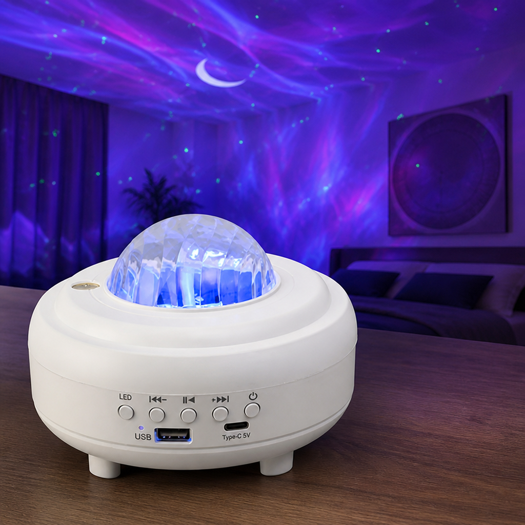 CelestiWave™ — Transform Your Space into a Mesmerizing Galaxy of Calm and Wonder