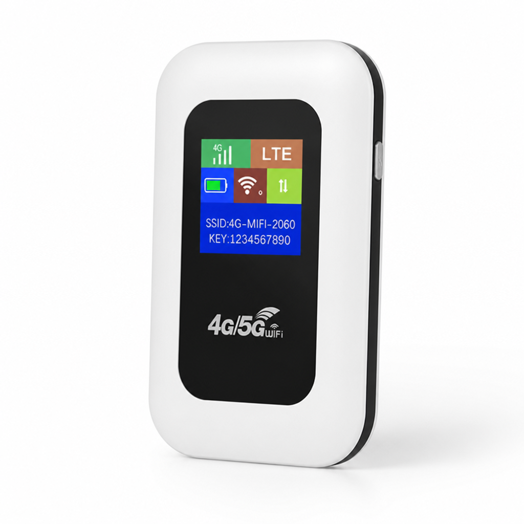 Portable 5G USB-C Travel Router (Up to 10 Devices)