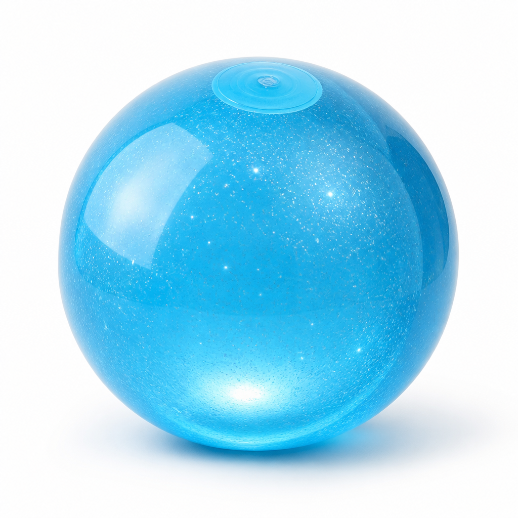 Tear-Resistant TPR & BPA-Free Inflatable Play Ball (Self-Sealing Valve)
