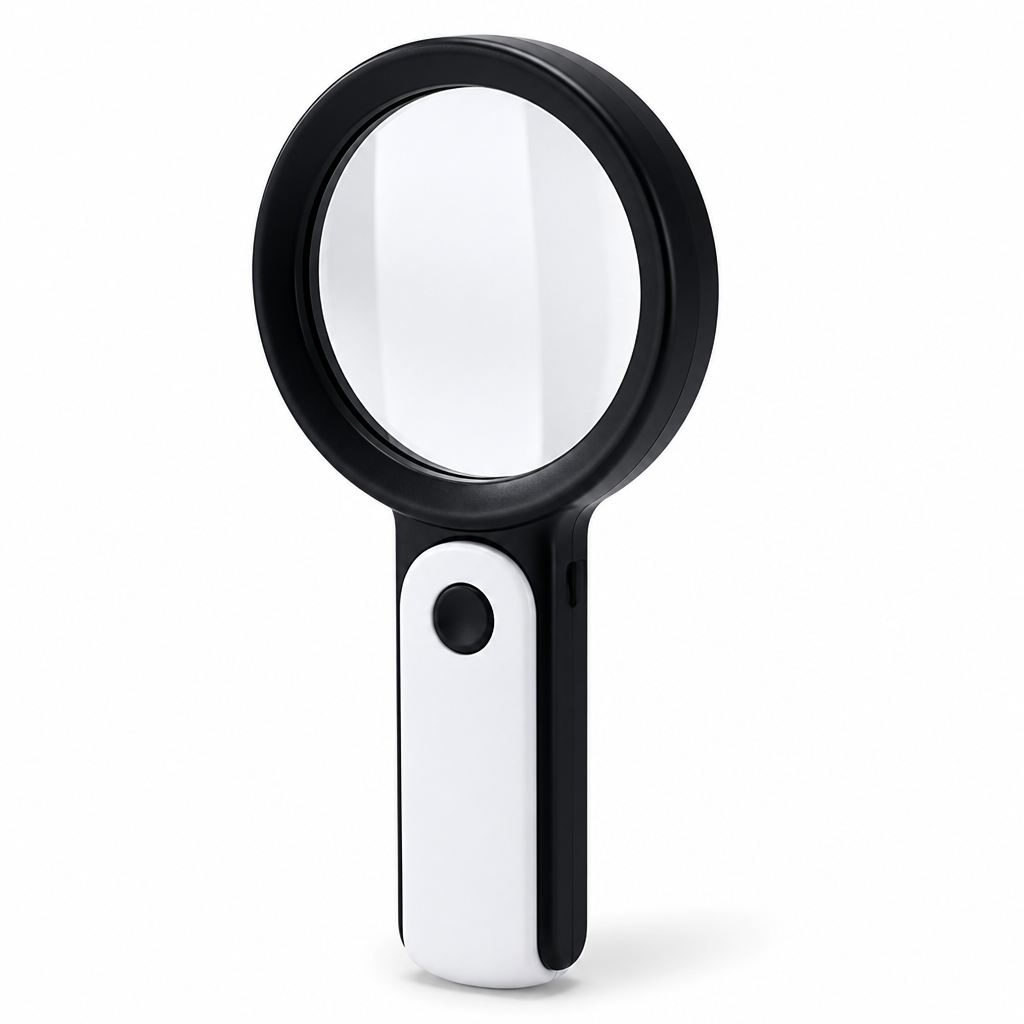 20x Optical Ergonomic Handheld Magnifying Glass