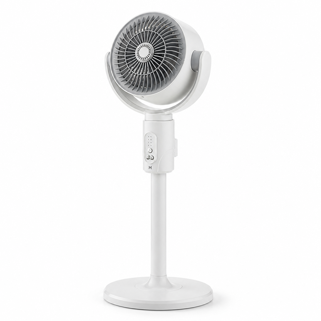 Height-Adjustable Remote-Control USB-Powered Stand Fan