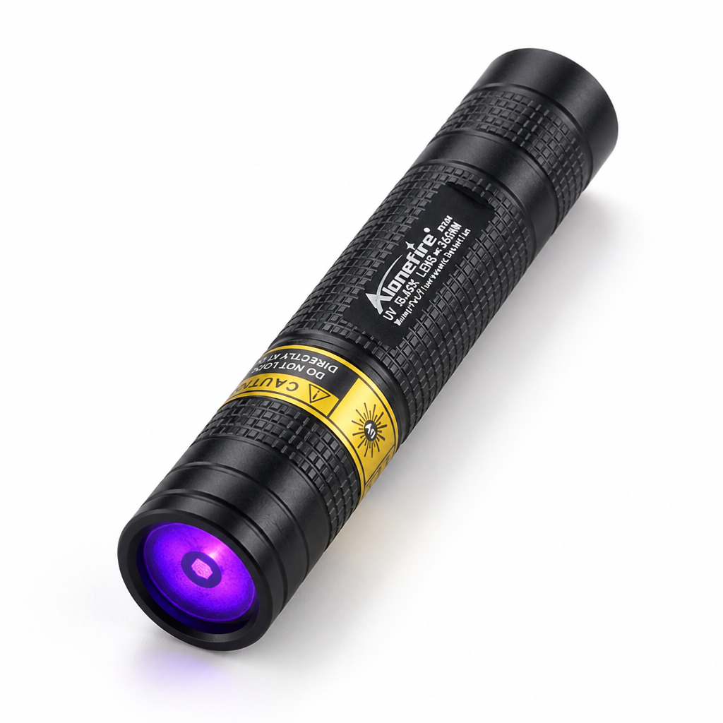 365nm USB-Rechargeable UV LED Flashlight