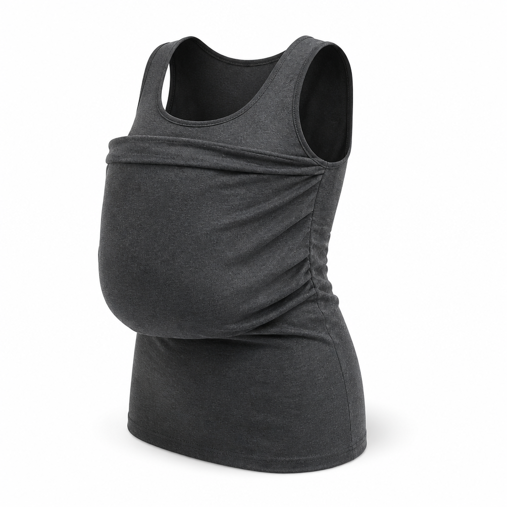 Breathable Stretch Ergonomic Slip-On Baby Wrap T-Shirt