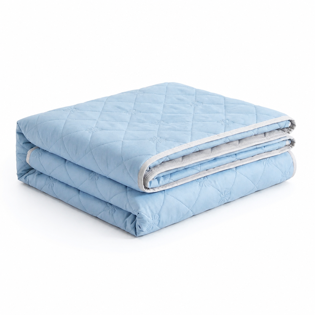 Breathable Cooling Diamond-Quilted Blanket