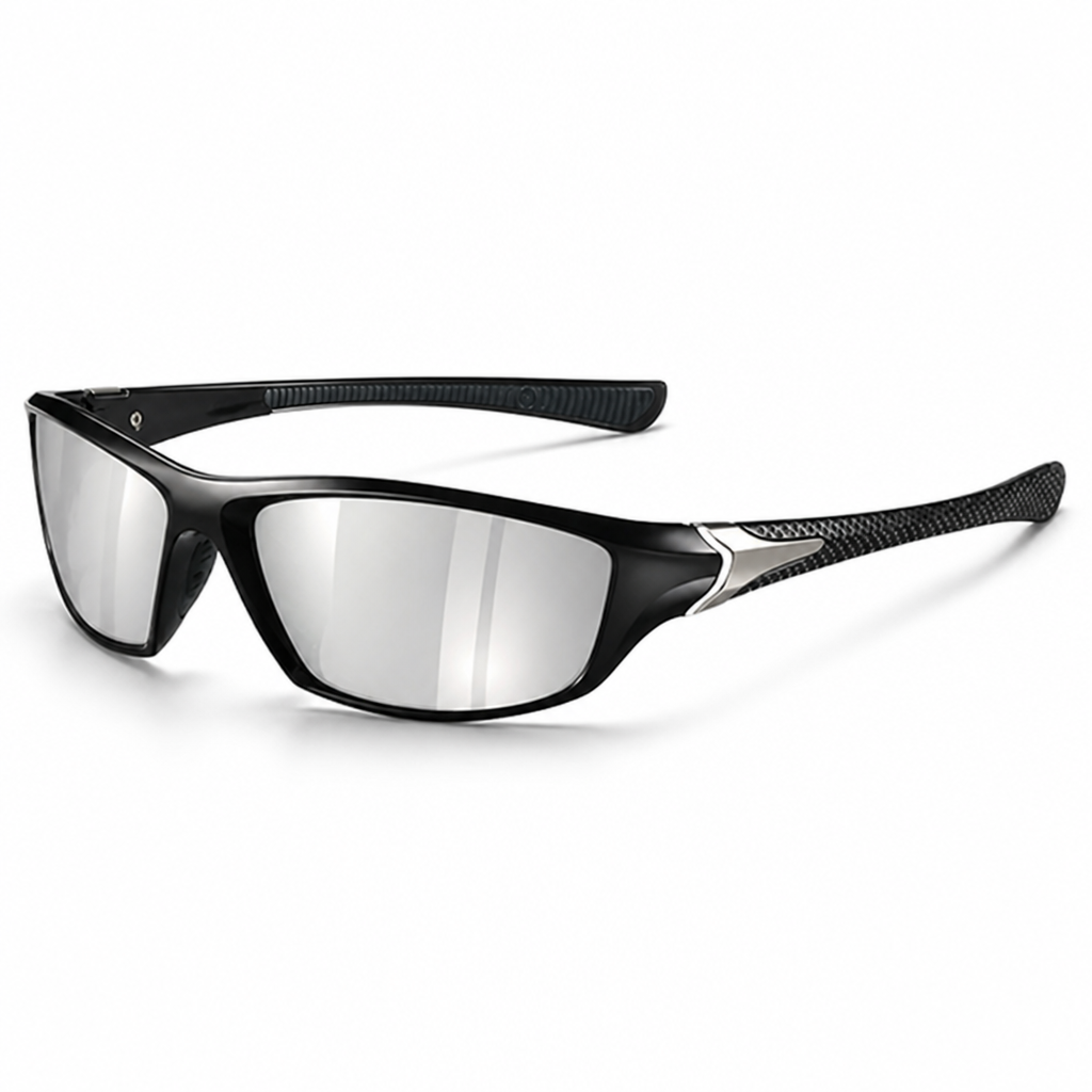 Polarized UV400 Rubber-Grip Wrap Sunglasses